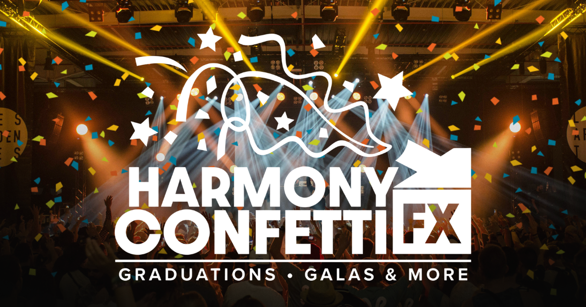 Harmony Confetti FX | Confetti Cannons & Special Effects for Graduations